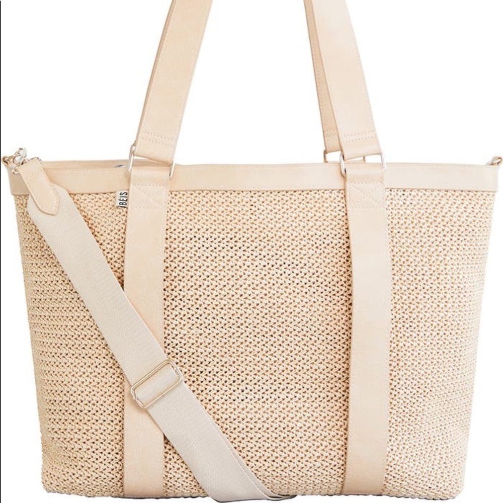 The Naturals Raffia Tote Bag